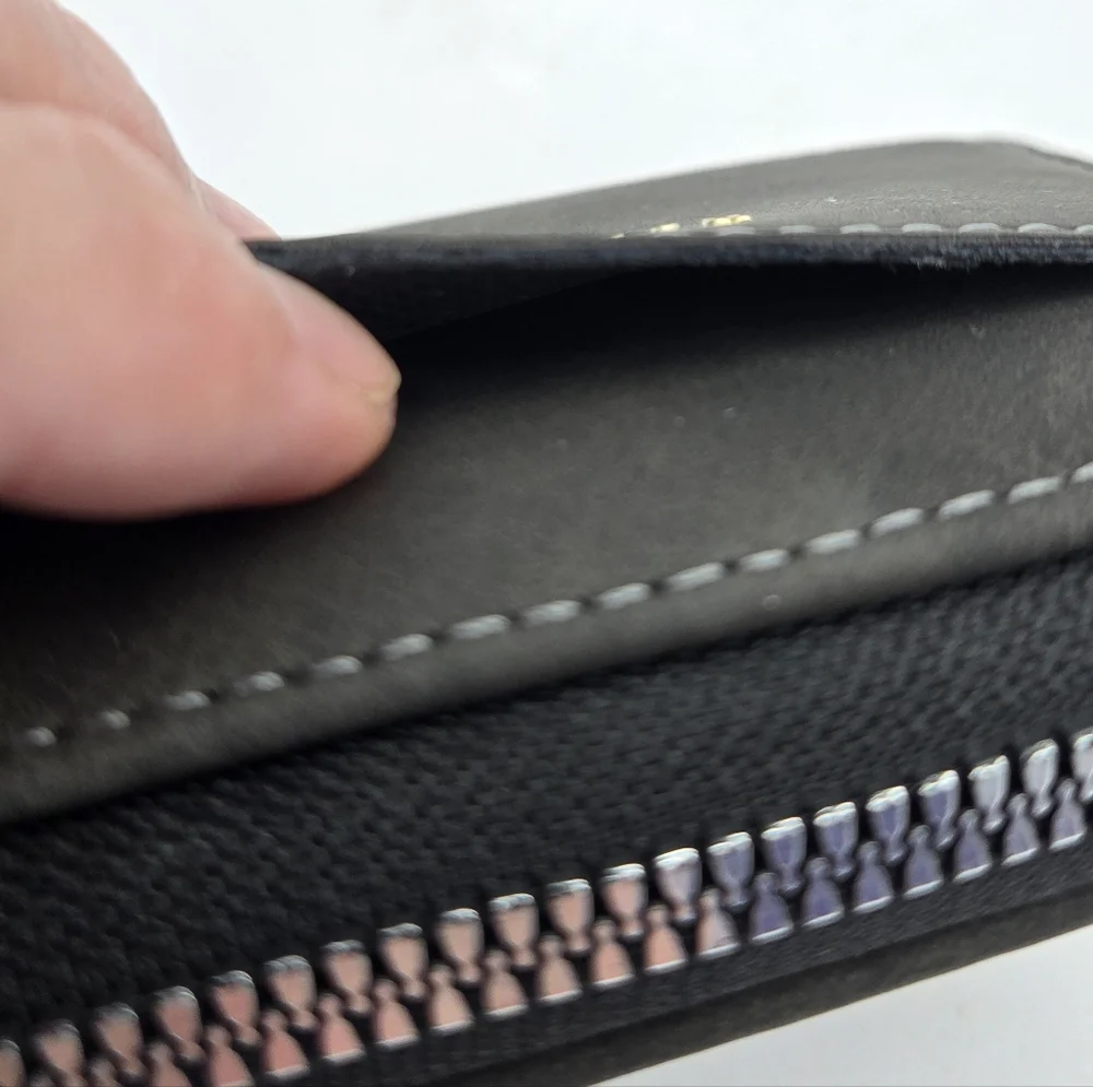Kingdushi Accordian Cardholder Leather Wallet